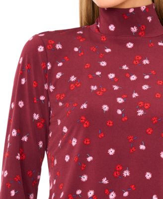 Women's Turtleneck Long Sleeve Top