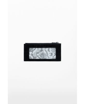 Women's Medium snake studded wallet