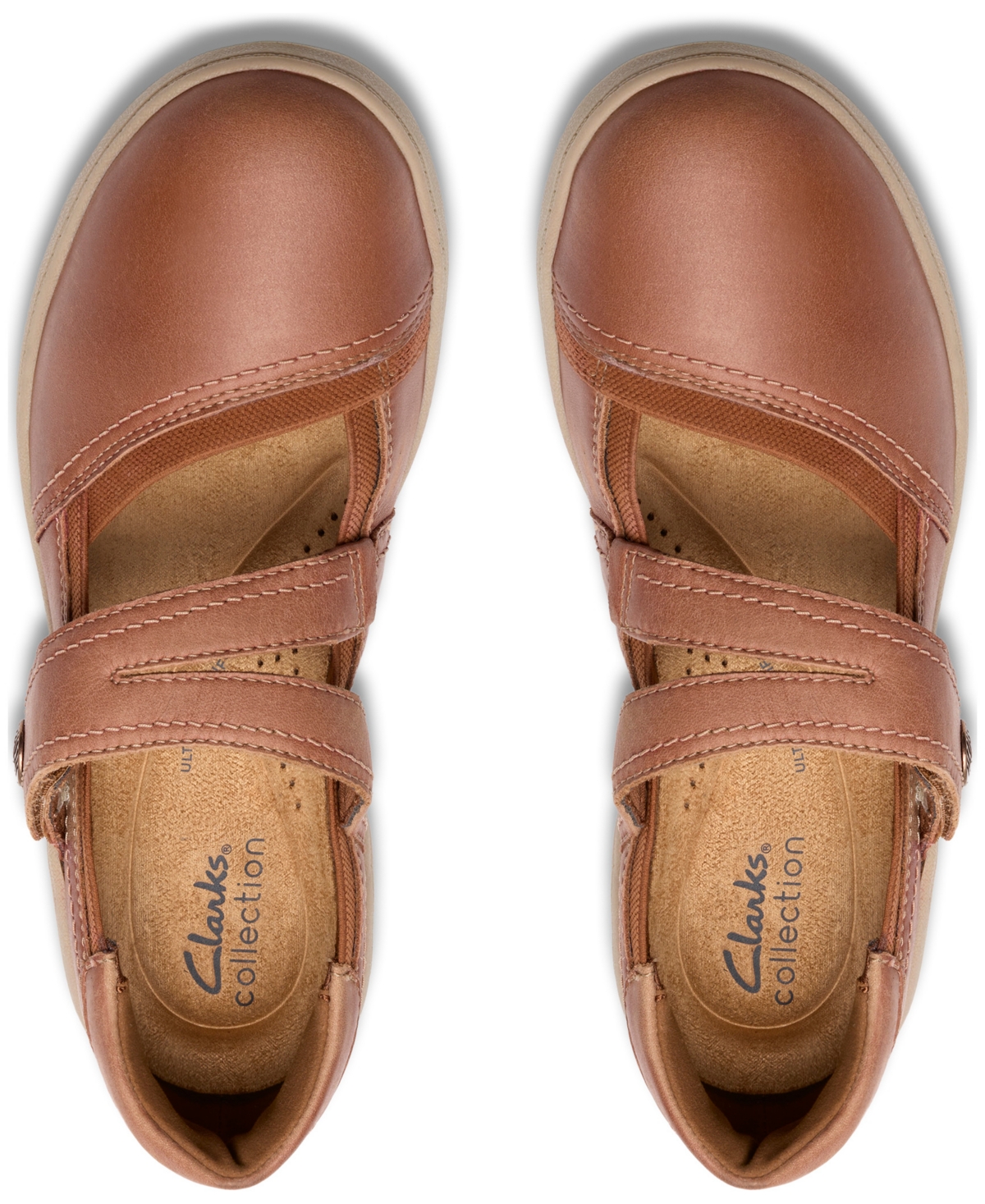 Clarks Collection Women's Bryianne Mary Jane Shoes In Brown