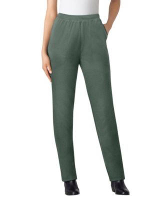 Women's Within Straight-Leg Stretch Ponte-Knit Pull-On Pants