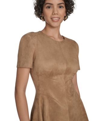 Women's Fit and Flare Short Dress