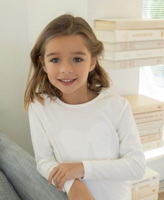 Little/Big Girls Puffy Bow Loungewear Set