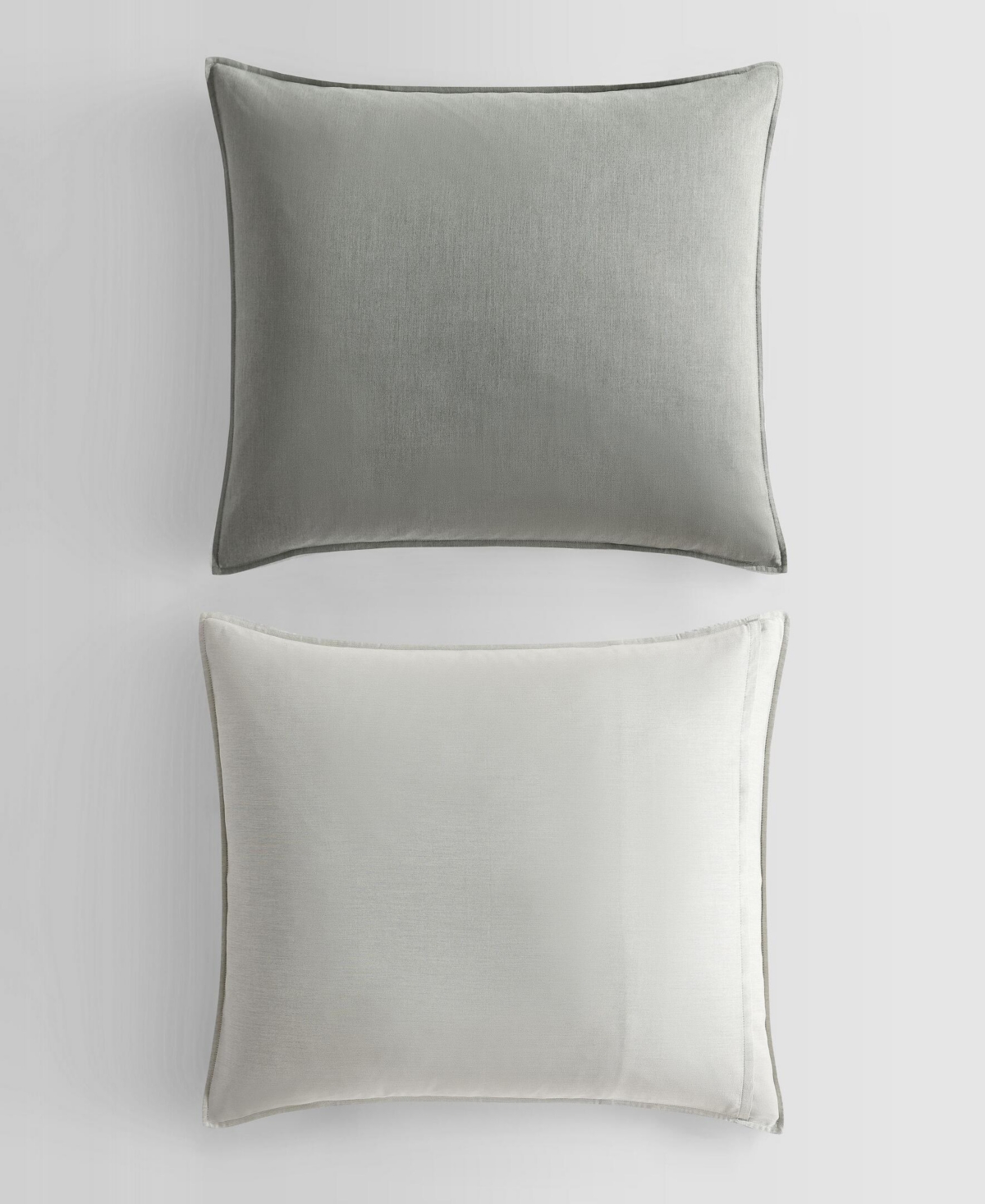 Calvin Klein Contrast Weave Rekoop Sateen 3-pc. Duvet Cover Set, Queen In Gray