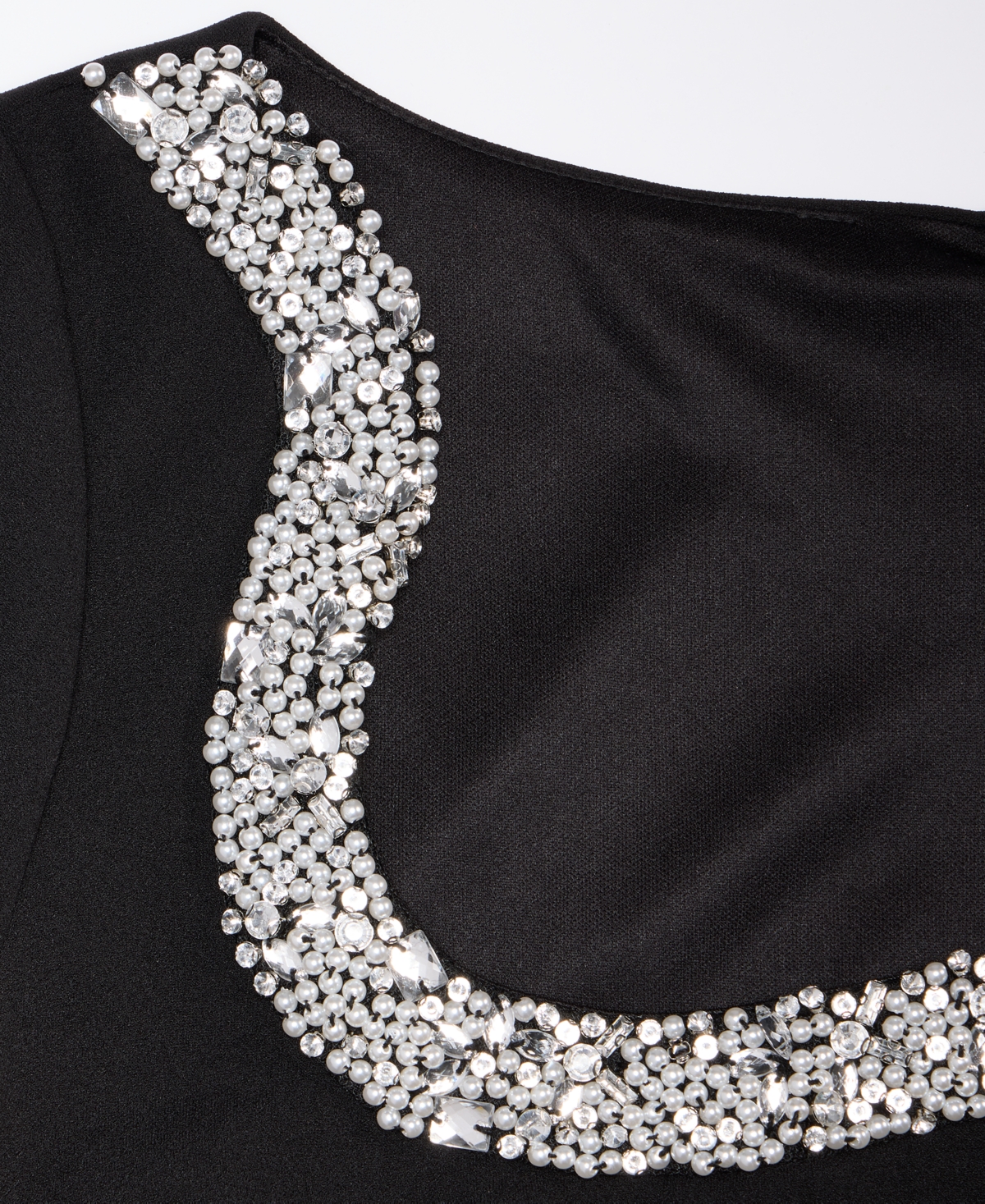 Maggy London Women's Embellished Long Sleeve Sheath Dress