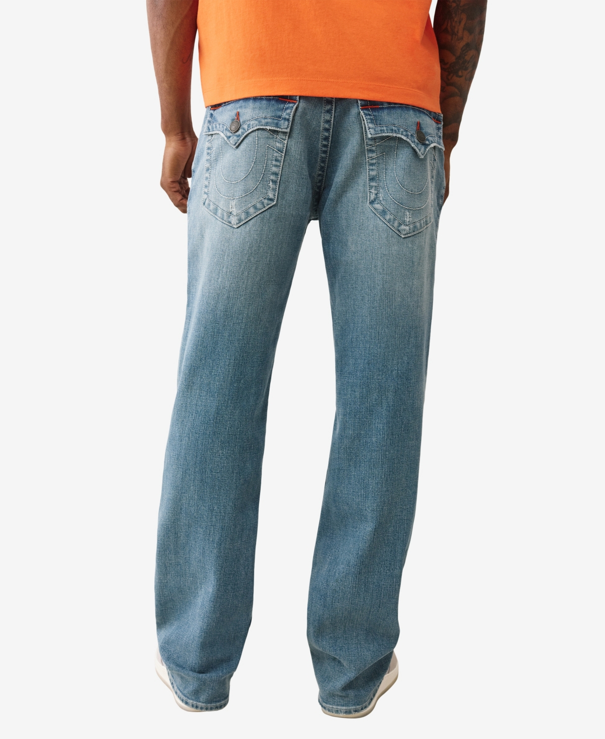 True Religion Men's Billy Flap Bootcut Jeans