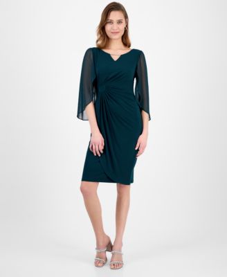 Connected - Women's Cap Sleeve Pull-On Dress