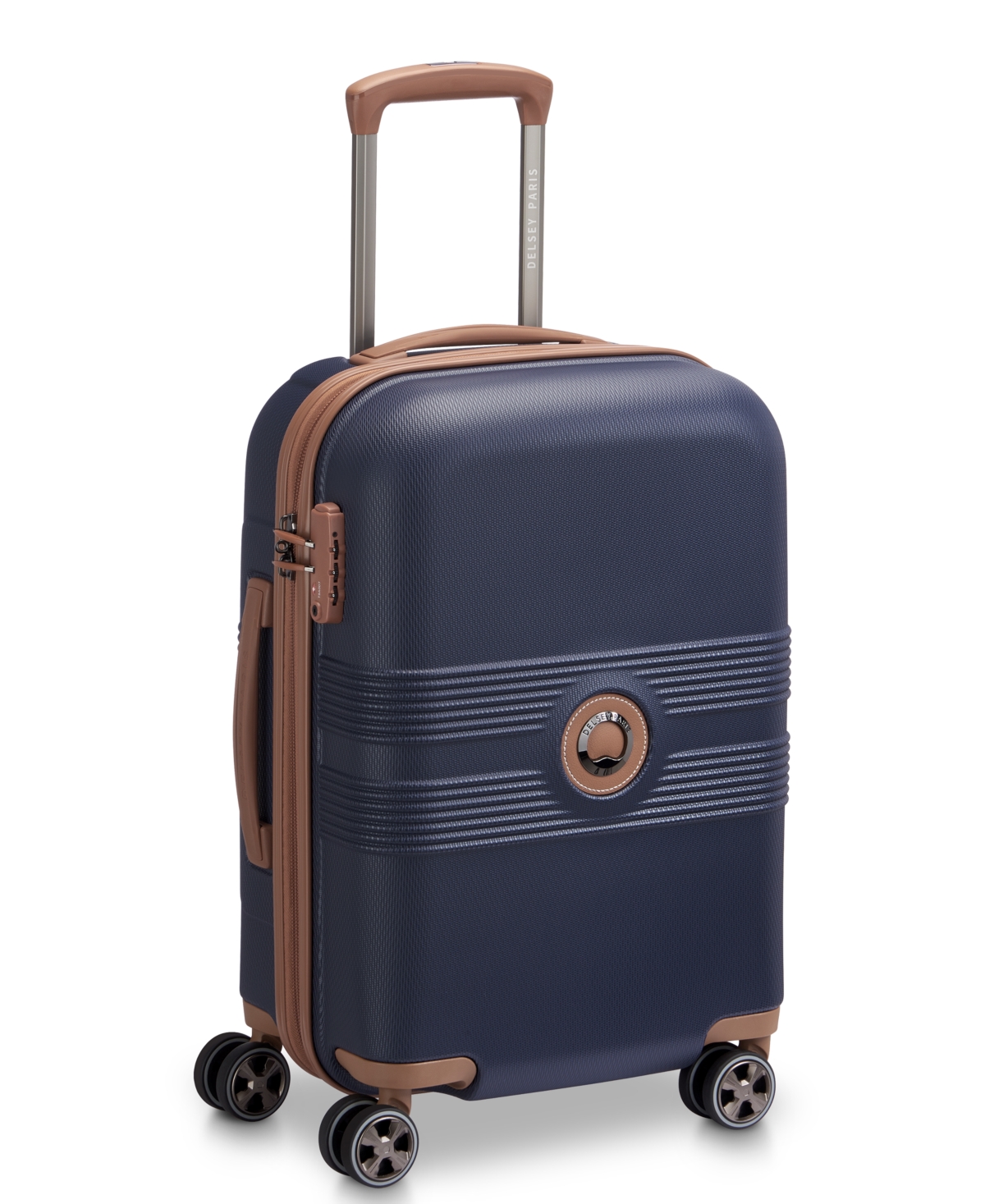 Delsey Paris Flanerie Carry-on And Large Spinner Set In Blue
