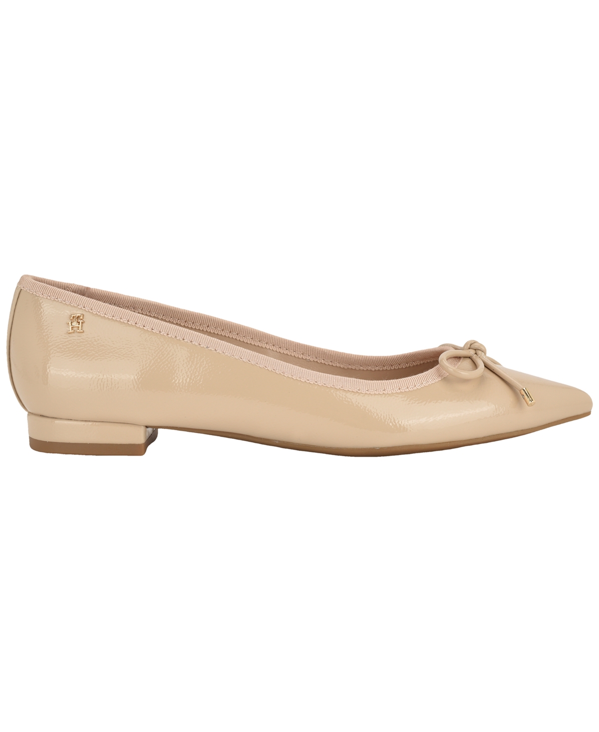 Tommy Hilfiger Women's Kimio Pointed Toe Slip-on Ballet Flats In Neutral