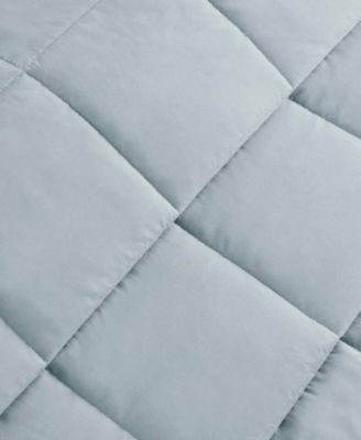 Windom Lightweight Down Alternative Satin Trim Blanket, Twin