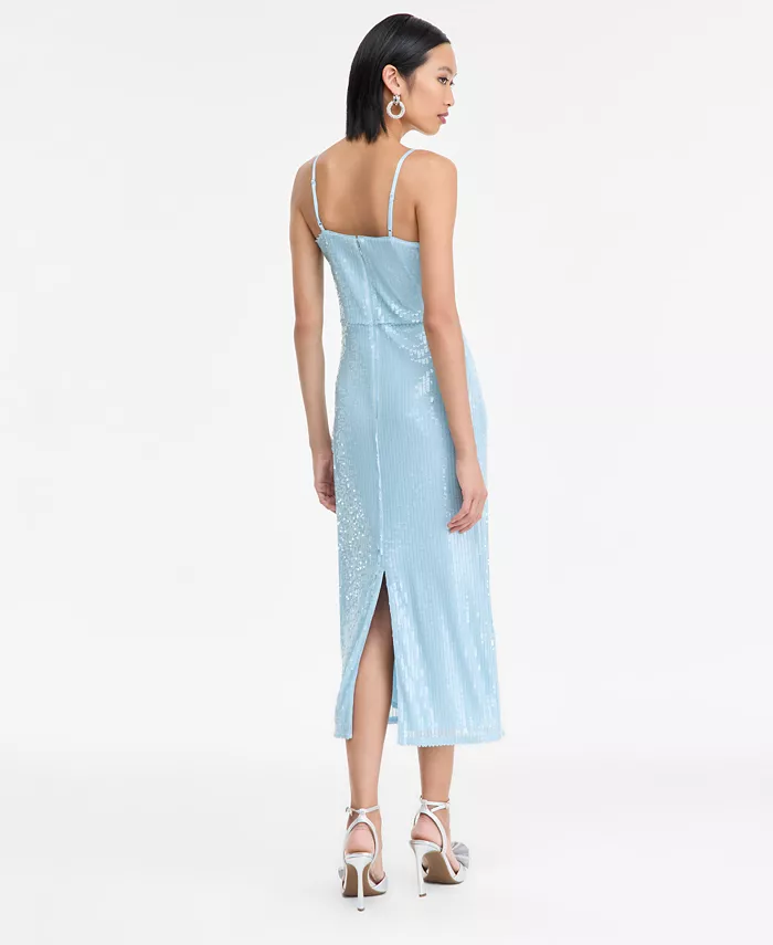 Women's Sleeveless Sequin Dress - thumbnail 10