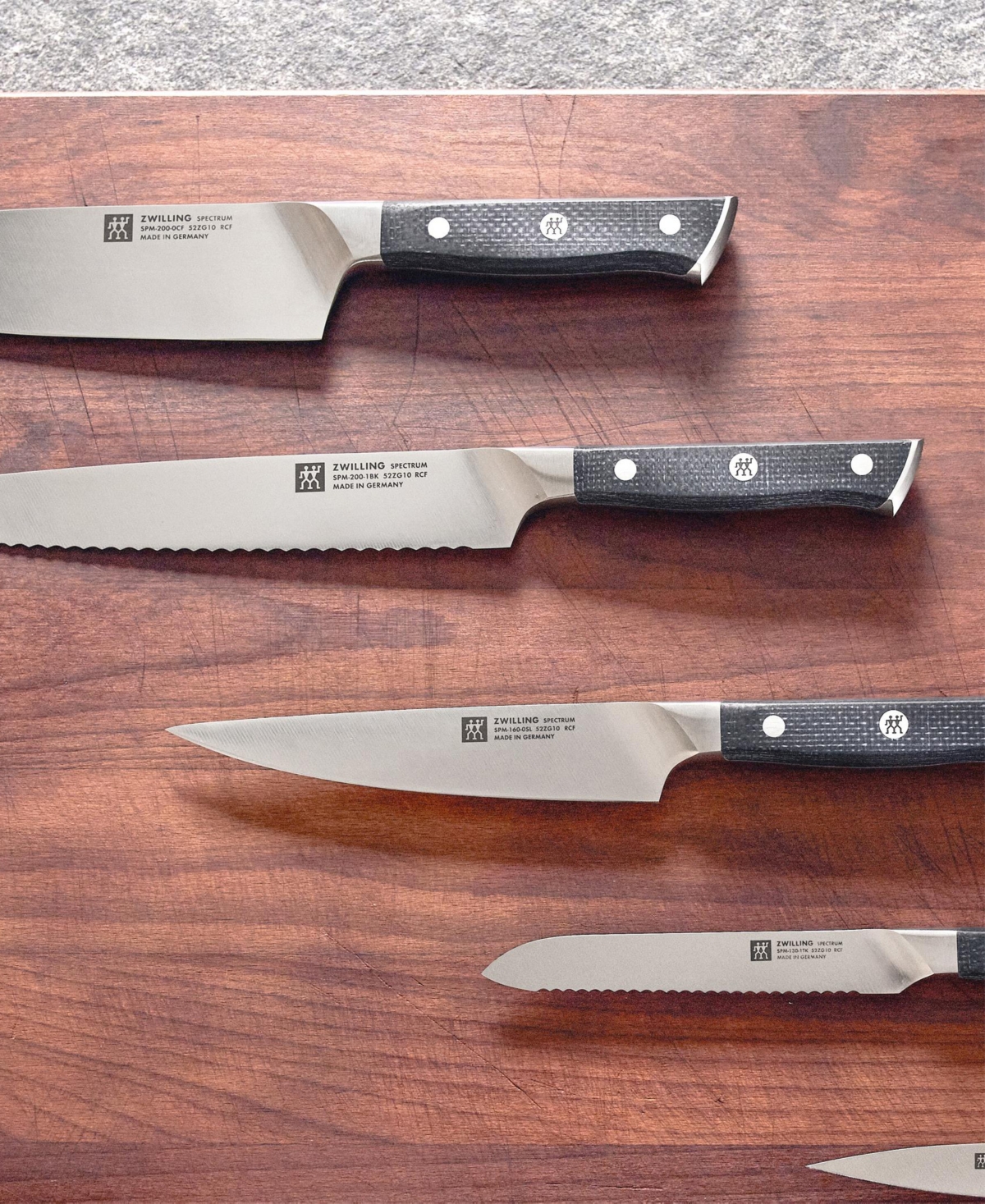 Zwilling Spectrum 8-inch Bread Knife In Black