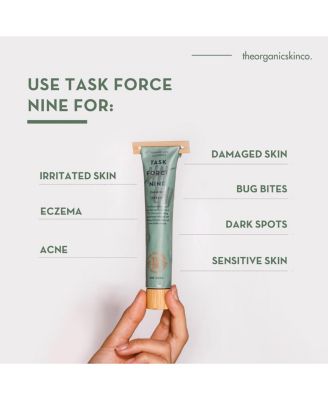 Force Nine Calming Cream & Organic Face Moisturizer | Calming Calendula Cream For Sensitive & Irritated Skin | For Men and Women