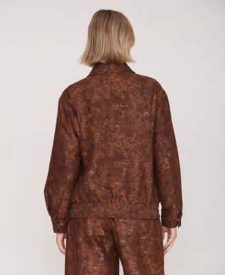 Women's Oversized Bomber Jacket