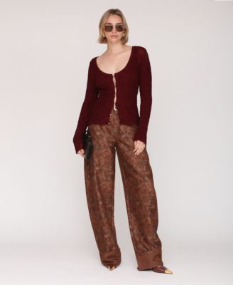 Women's Barrel Leg Pants