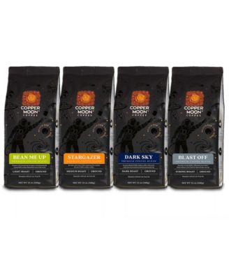 Copper Moon Coffee - Ground Coffee, Out of This World Blends Variety Pack, 48 Ounces