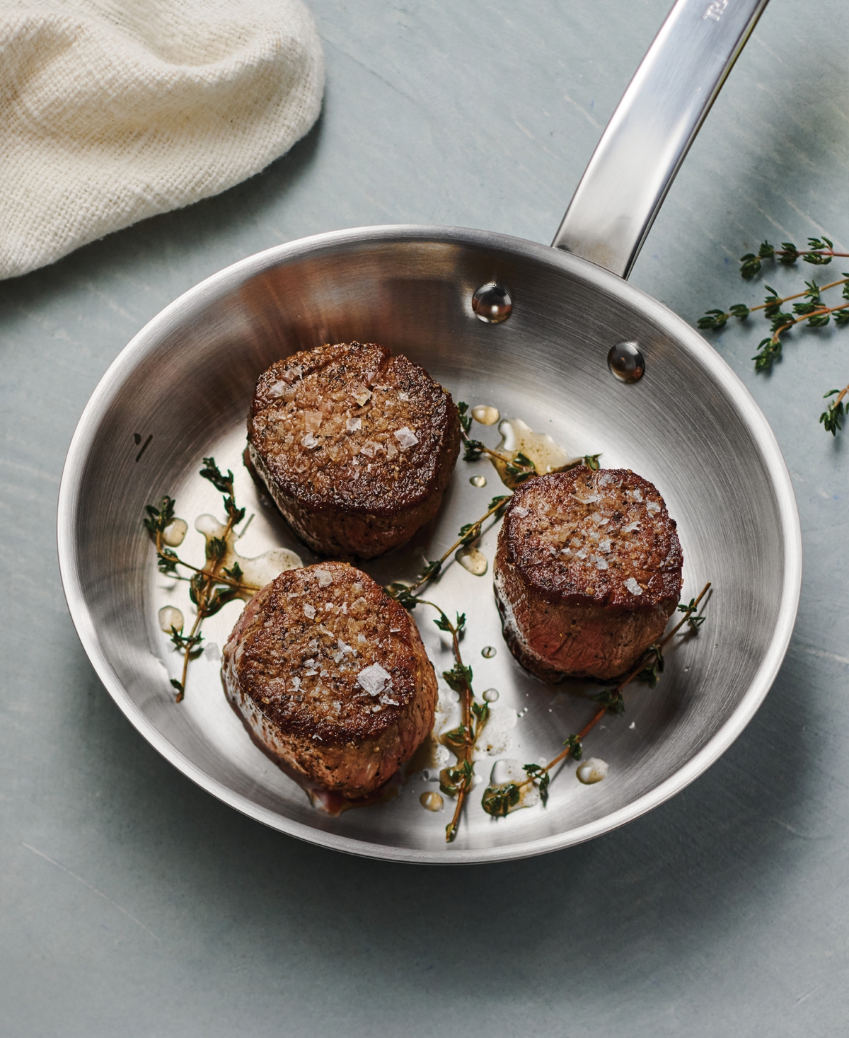 Tramontina Tempo Tri-Ply Base Stainless Steel 8" Small Frying Pan