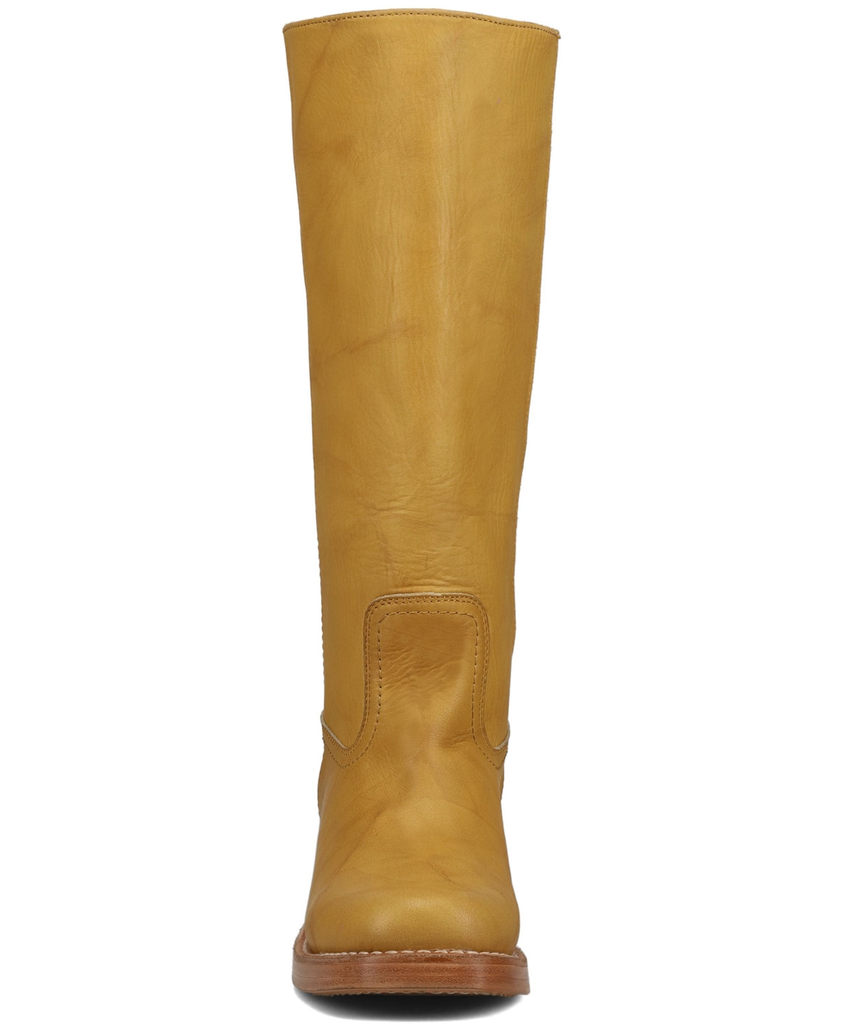 Frye Women's Campus 14l Montan Square Toe Tall Boots In Yellow