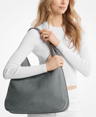Michael Kors Women's Nolita Large Nubuck Hobo Shoulder Bag