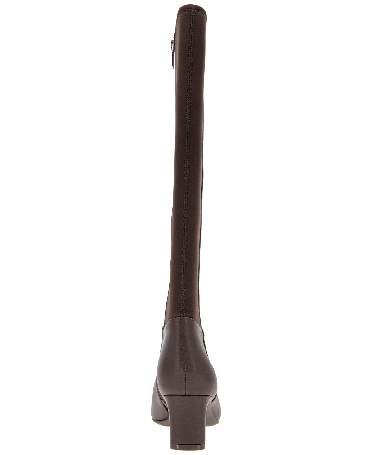 Kenneth Cole Reaction Blossom Womens Zipper Manmade Knee-high Boots In Brown