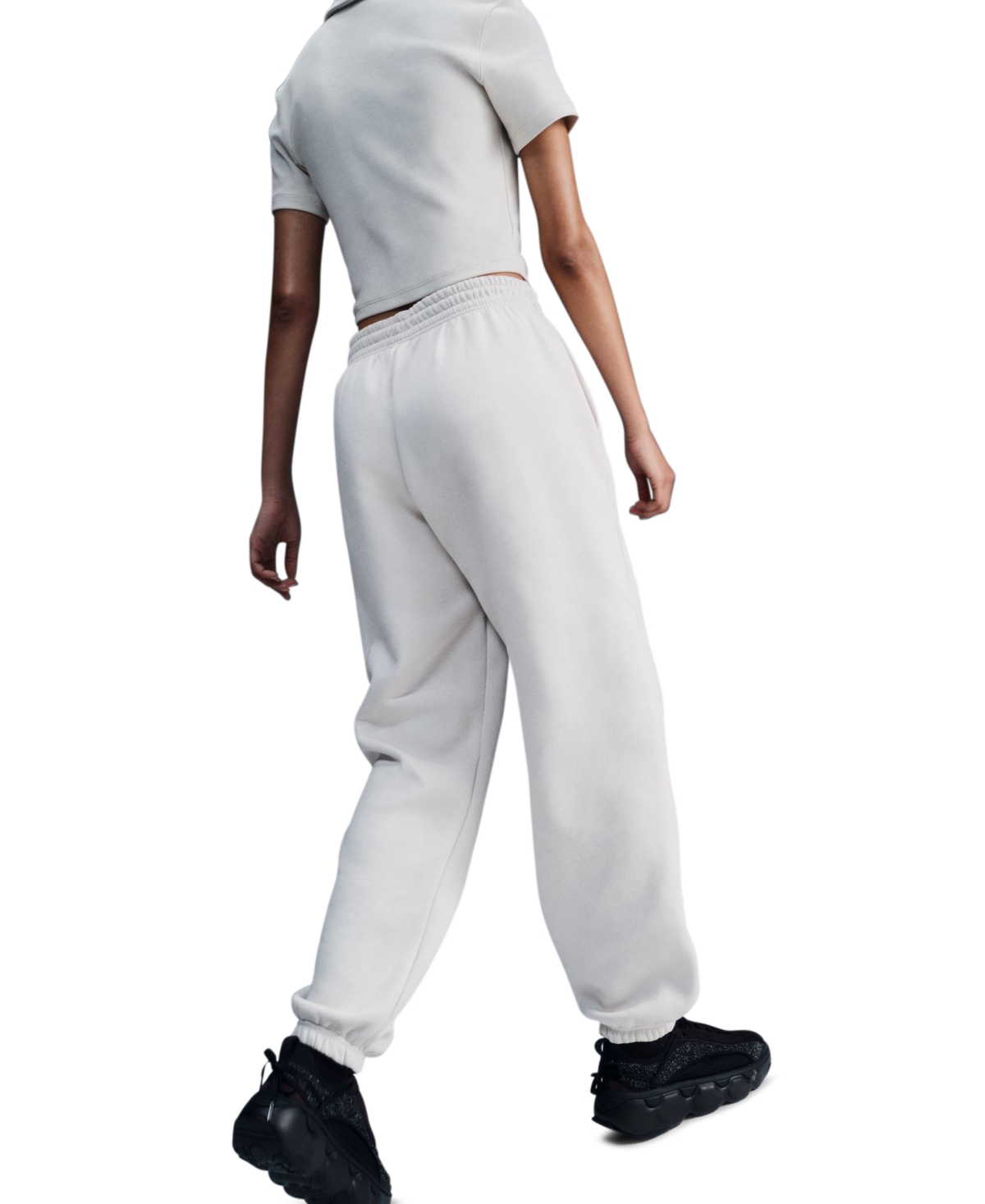 Nike Women's Sportswear Phoenix Fleece Oversized High-waisted Jogger Pants In Neutral