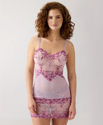 Women's Embrace Lace Sheer Chemise Lingerie Nightgown 814191