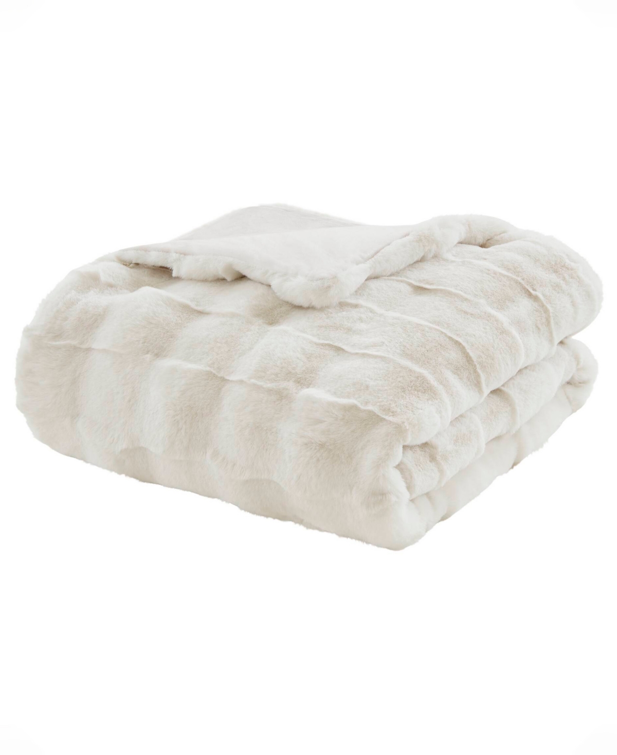 Madison Park Vivienne Faux Fur Throw, 50" x 60"