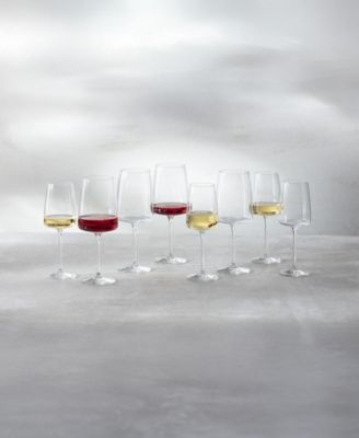 Sensa Red & White Wine Glasses, Set of 8