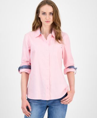 Tommy Hilfiger - Women's Coquette Check Cotton Shirt