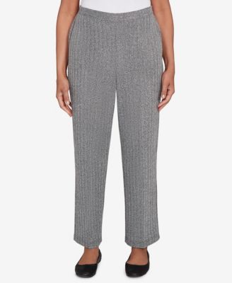 Women's Jet Setter Herringbone Knit Short Length Pants