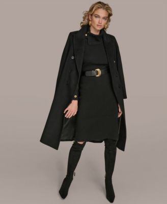 Women's Double-Breasted Reefer Coat