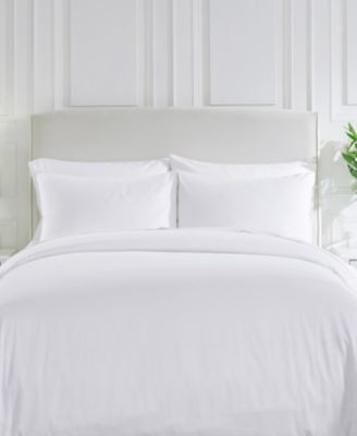 400 Thread Count Cotton Sateen Comforter Cover, Button Closure and Corner Ties Luxury Duvet Cover Only, Queen