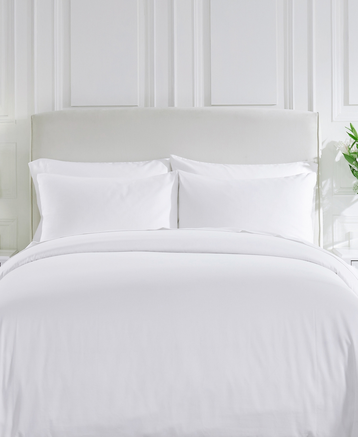 Luxury Duvet Cover Only - 400 Thread Count 100% Cotton Sateen Comforter Cover