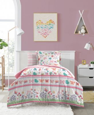 Butterfly Garden 5-Pc. Comforter Set, Twin