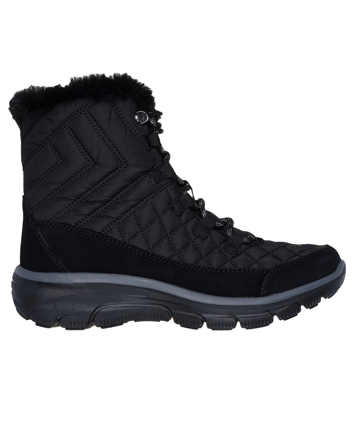Skechers Women's Relaxed Fit: Easy Going - Game Hour Air-Cooled Memory Foam Winter Boots from Finish Line