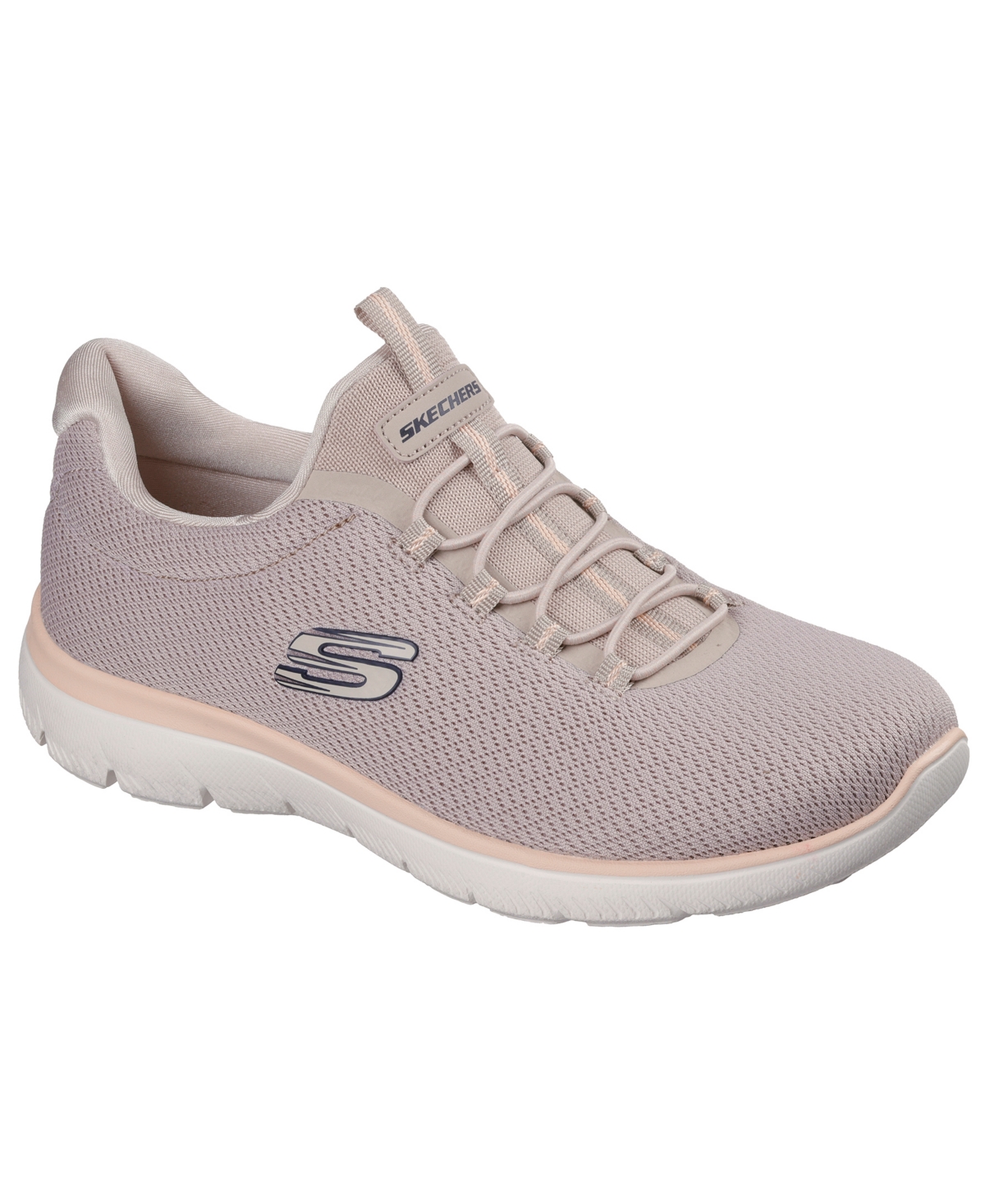 Skechers Women's Slip-ins; Summits Summer Blush Walking Sneakers from Finish Line