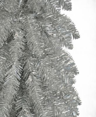 Puleo 6' Pre-Lit Artificial Alpine Pencil Tree