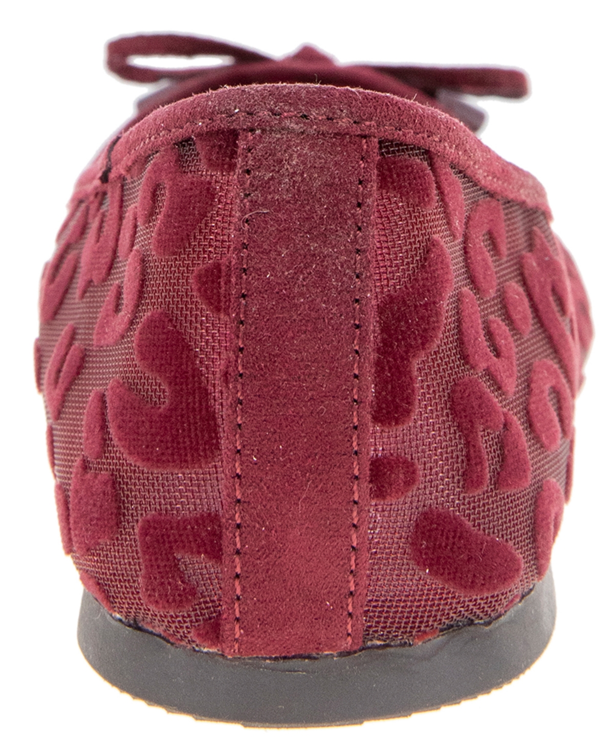 Kenneth Cole Reaction Women's Elstree Mesh Ballet Flats In Burgundy