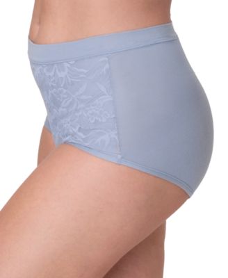 Women's Breathe Lace High-Rise Brief Underwear DFCLBF