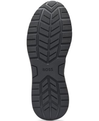 Men's Double B Monogram Suede Trainers Shoes