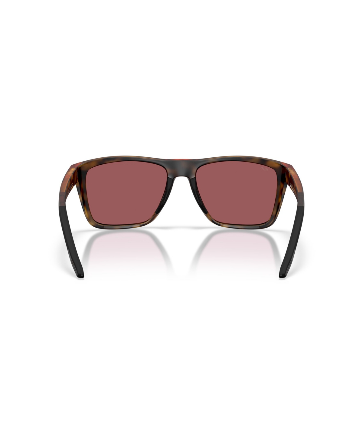 Costa Del Mar Mainsail 55mm Mirrored Polarized Rectangular Sunglasses In Brown