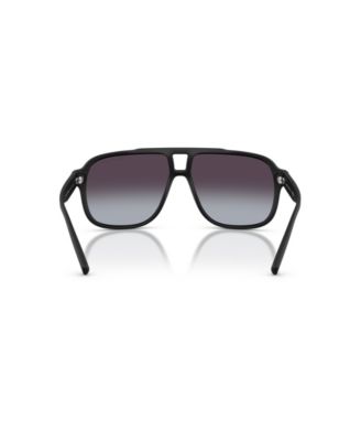 Men's Rectangle Sunglasses, AX4104S