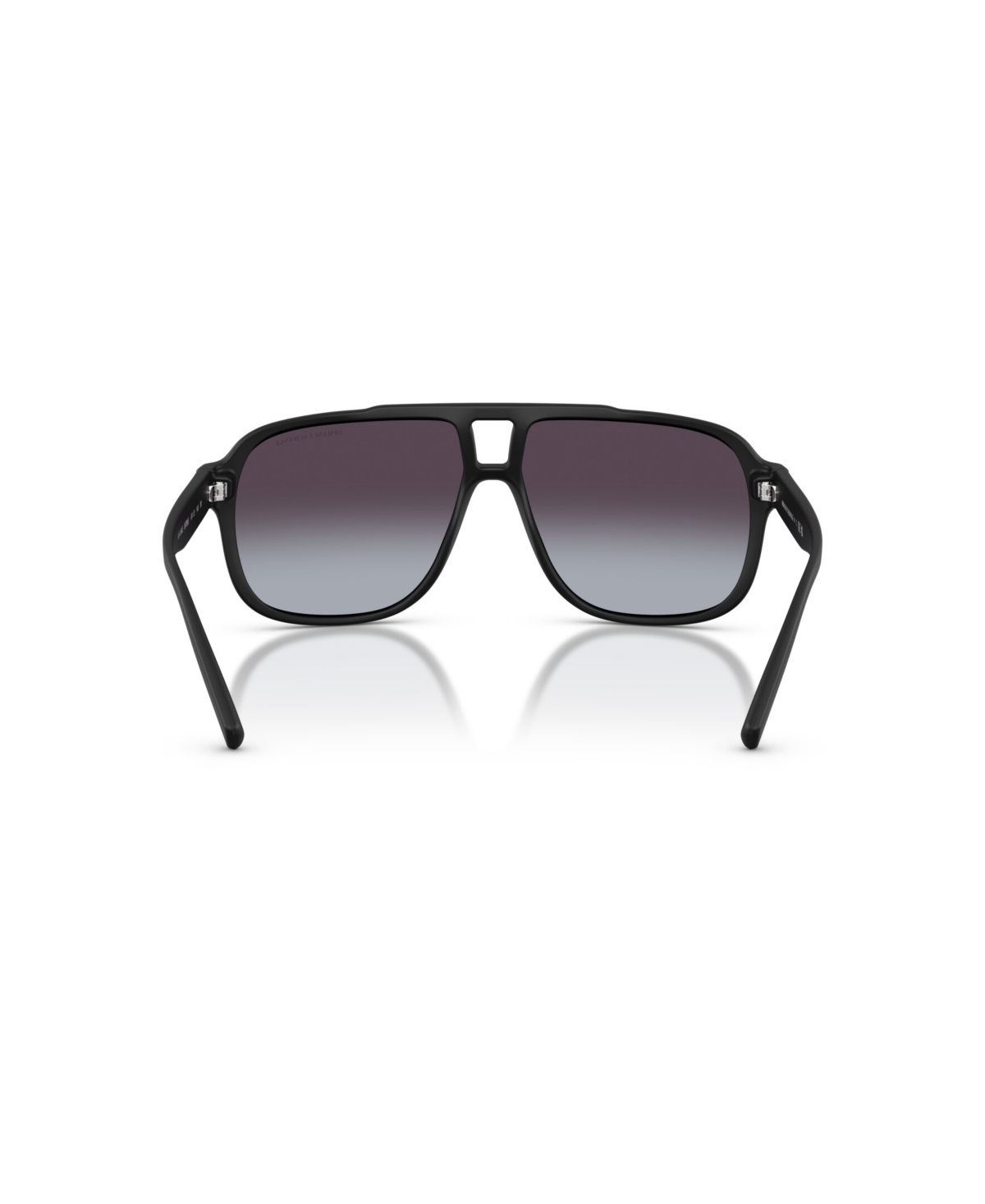 Armani Exchange Men's Rectangle Sunglasses, Ax4104s In Black
