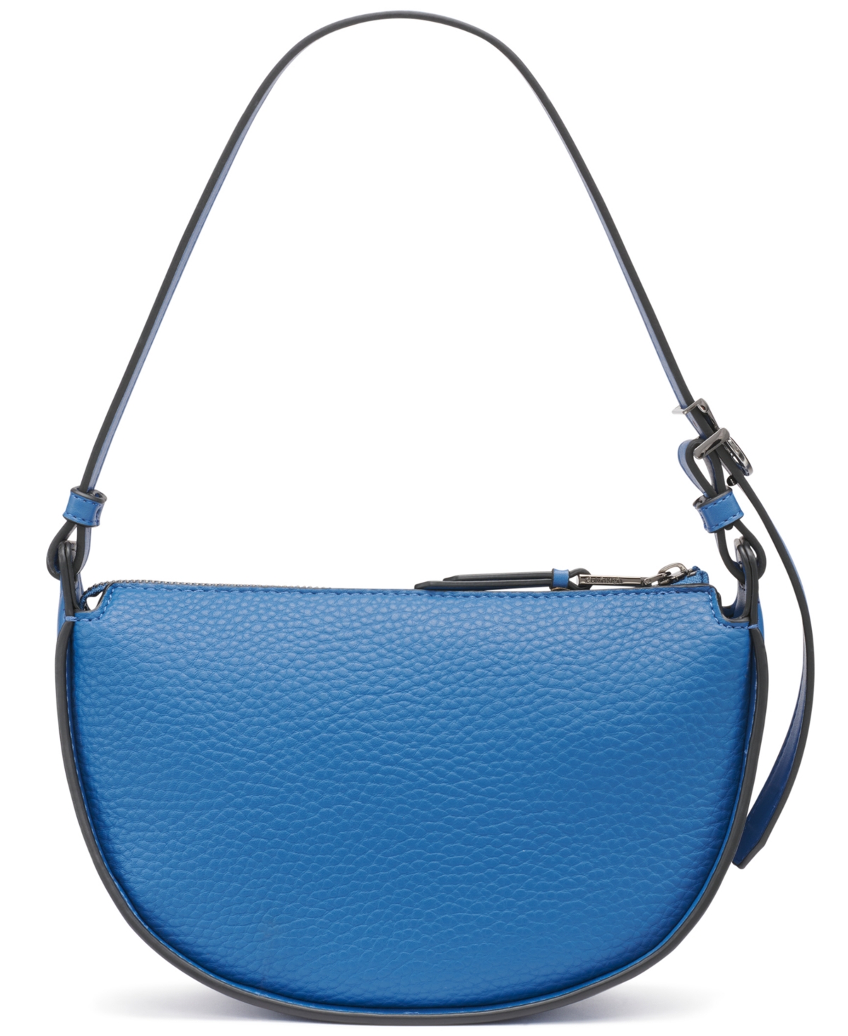 Calvin Klein Women's Gemma Zip Closure Shoulder Bag In Blue