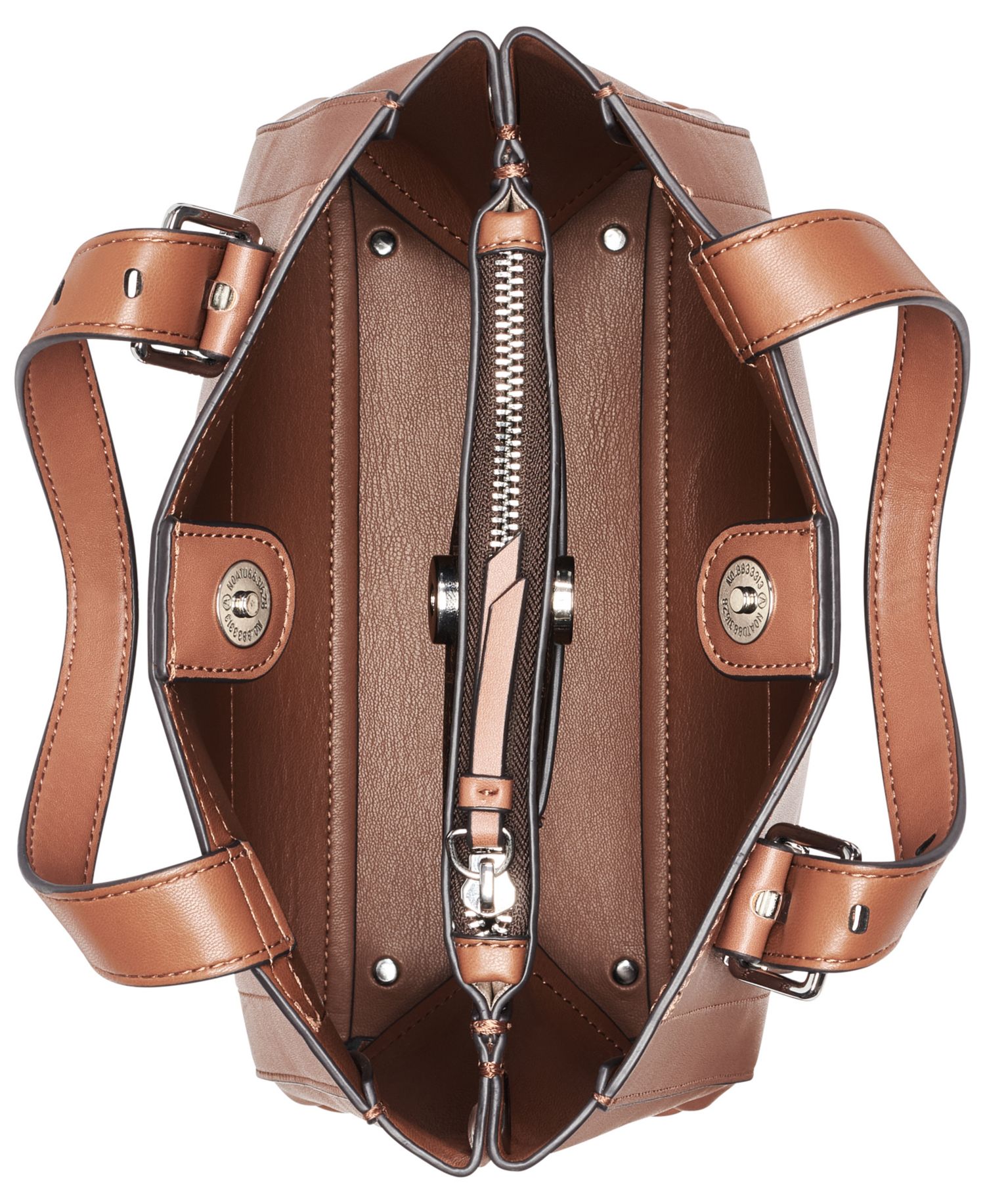 Lowen Triple Compartment Adjustable Crossbody Bag