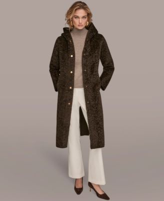 Women's Hooded Maxi Coat