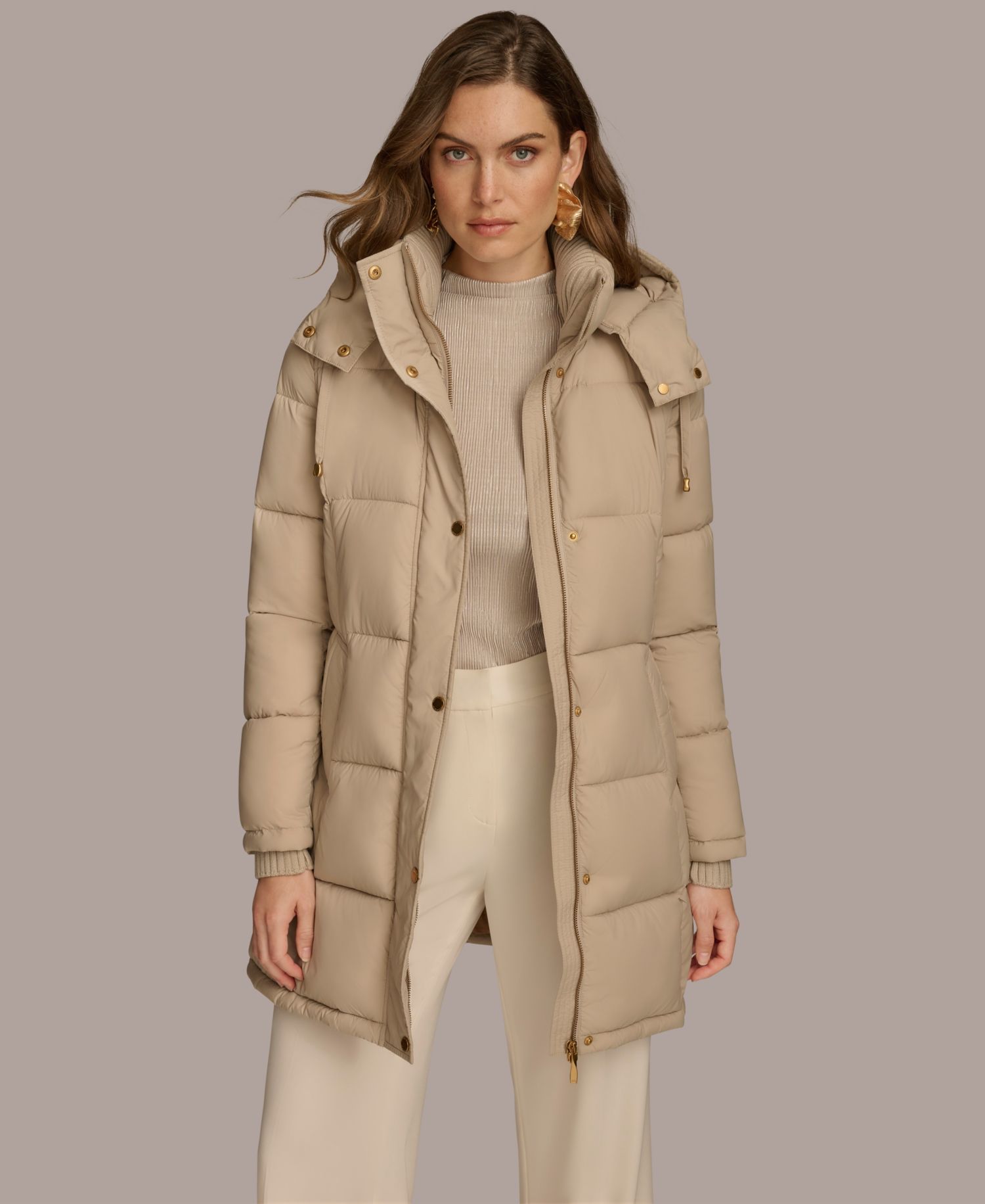 Women's Hooded Puffer Coat