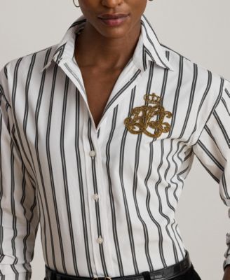 Women's Relaxed Fit Striped Shirt