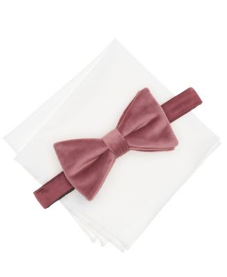 Men's Bow Tie and Pocket Square Set, Macy's Exclusive