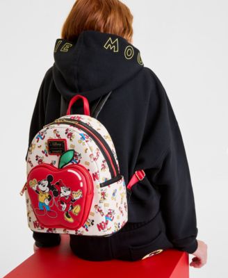Disney | Macy's Mickey Mouse & Minnie Mouse Printed Mini Backpack, Macy's Exclusive