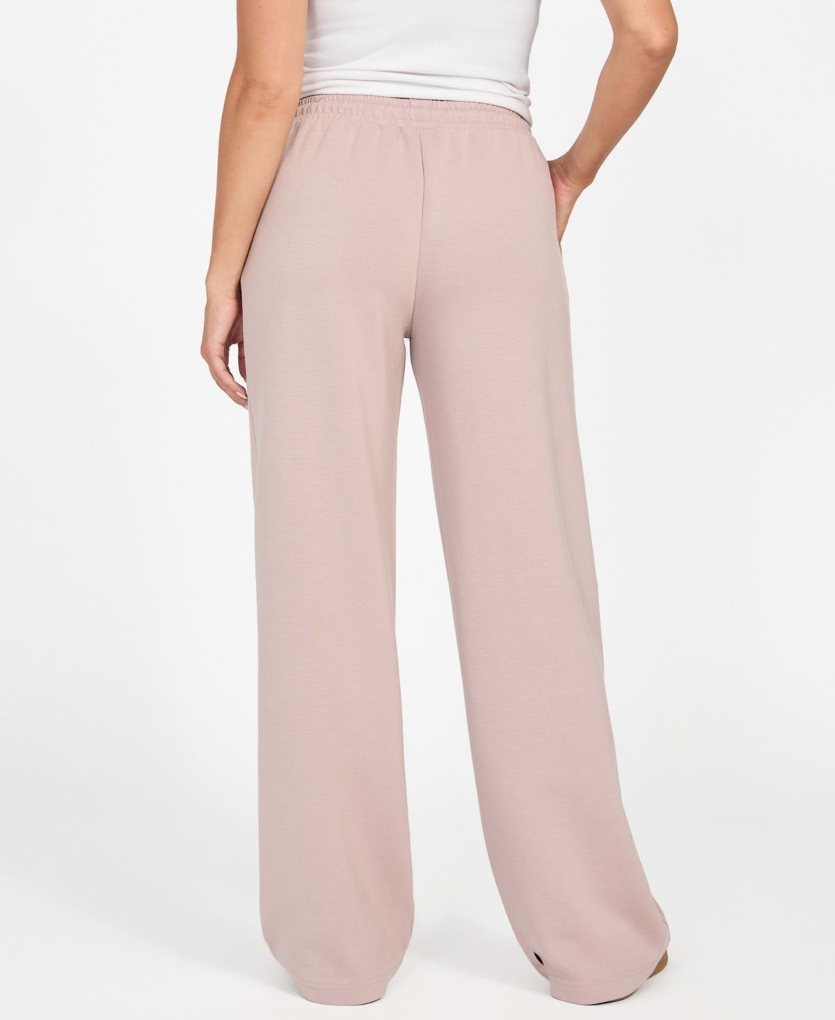 Guess Women's Gelsey Regular-fit Straight-leg Pants In Pink